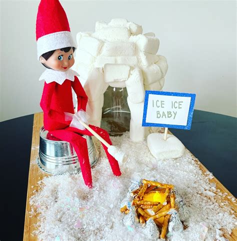 thin ice elf on the shelf