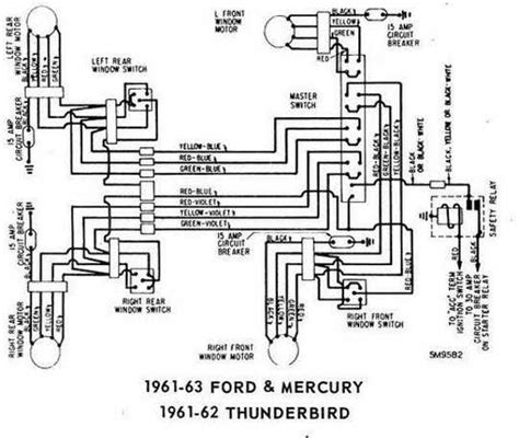 thunderbird wiring schematic 2 pickup 