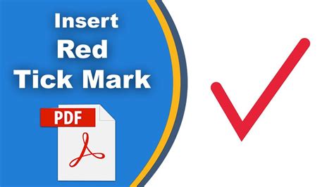 tick mark in pdf xchange editor, How to insert tick mark in pdf xchange editor