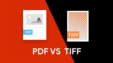 tiff images vs pdf, Pdf vs. tiff comparison: choose the appropriate format