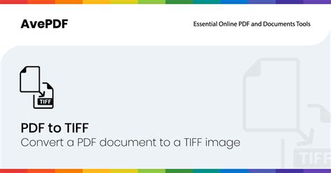 tiff to pdf converter, How to convert tiff to pdf for free