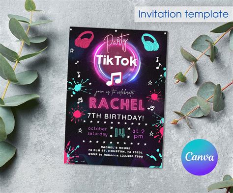 tik tok border invitation, Tiktok clipart transparent background, tiktok border, tik tok border