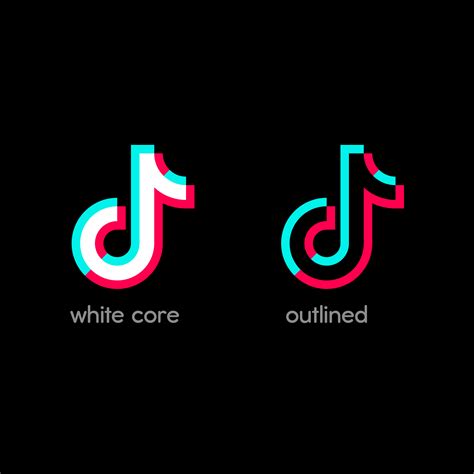 tik tok logo redesign, Tik tok redesign by pop daniel m on dribbble