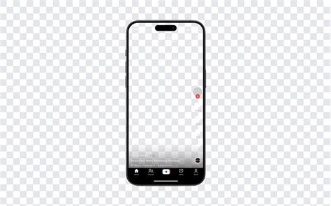 tik tok phone template, Premium vector