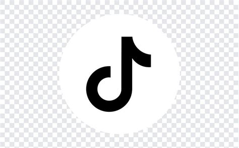 tik tok white background, White tik tok logo png