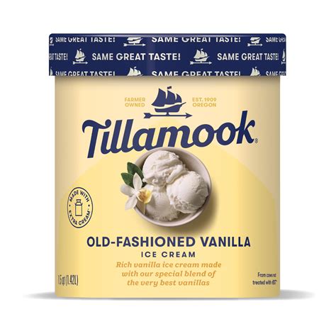 tillamook ice cream vanilla