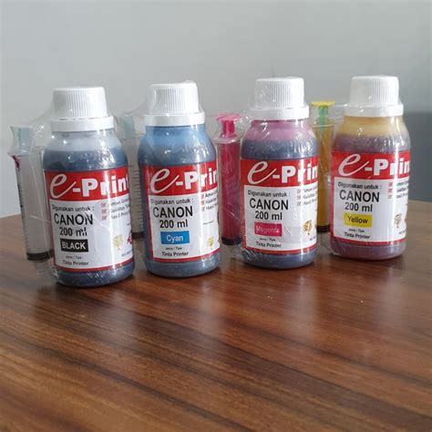 tinta printer canon eprint, Jual tinta isi ulang printer eprint (canon) 200 ml
