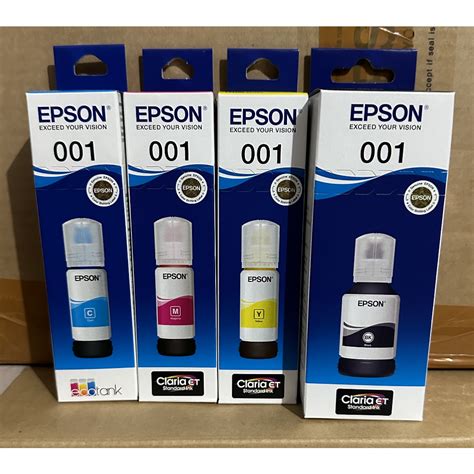 tinta printer epson l6290, Tinta epson 001 original black color printer l6170 l6190 l4266 l6290