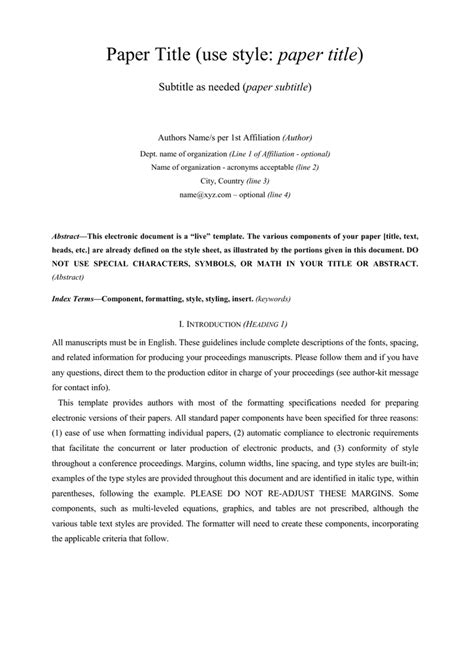 title and subtitle format for paper, Acceptable subtitle format – beinyu.com