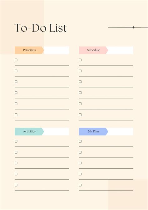 Todo List Template