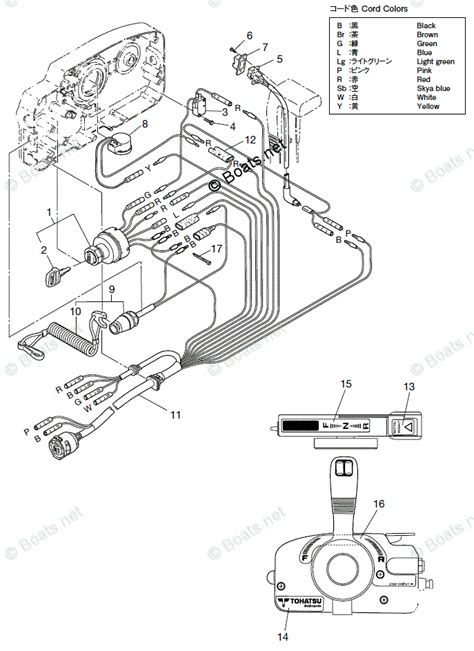 tohatsu outboard control wiring diagram 