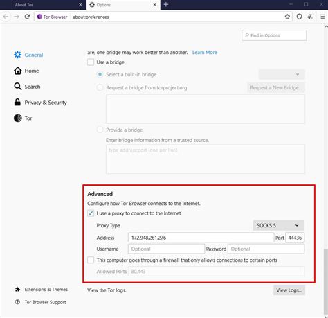 tor browser android proxy settings, Tor browser: is it safe to connect to tor via a proxy server?