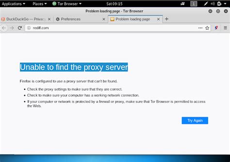 tor unable to find the proxy server, Unable to find the proxy server in tor browser. Tor unable