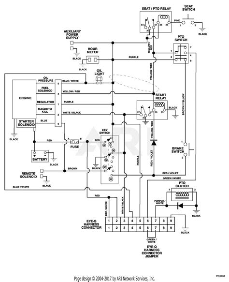 toro tractor wiring diagram 