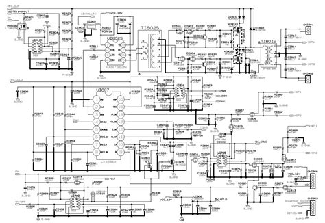 toshiba led tv schematic diagram 