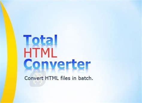 total html converter, Total html converter download
