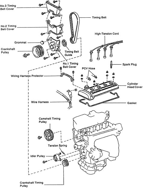 toyota 4afe engine diagram 