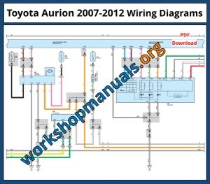 toyota aurion wiring diagram manual 
