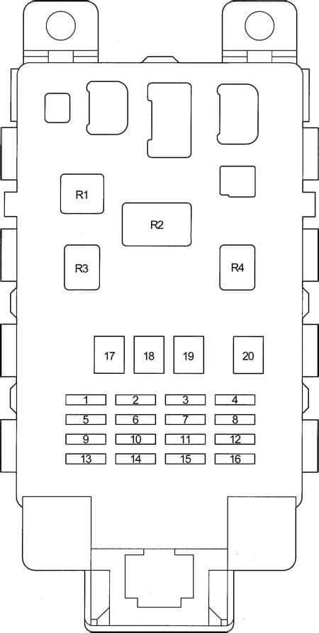 toyota echo fuse box 