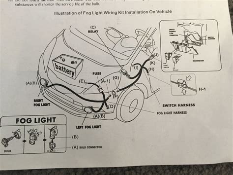 toyota tacoma fog light wiring diagram 