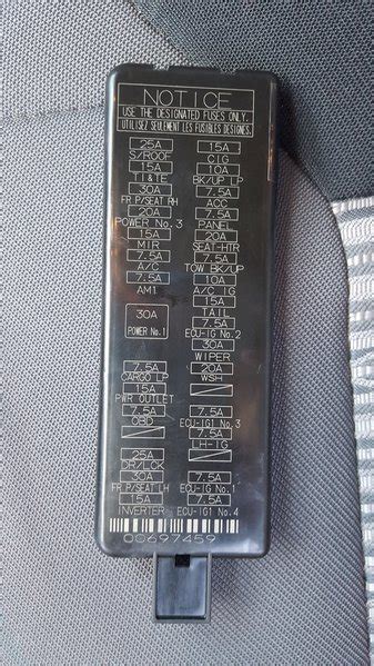 toyota tundra 2008 fuse box diagram 