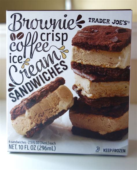 trader joes coffee ice cream sandwich