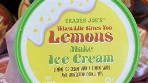 trader joes lemon ice cream