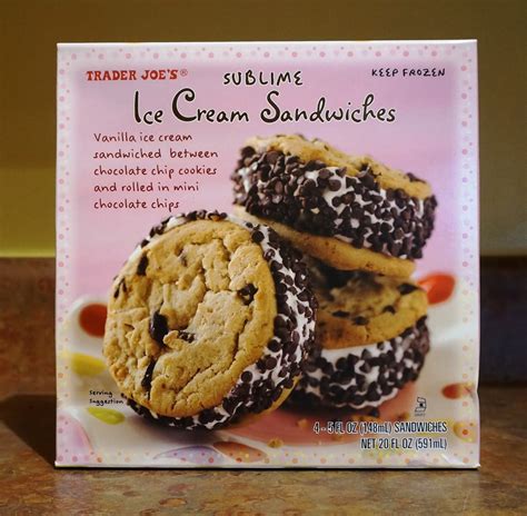 trader joes sublime ice cream sandwiches