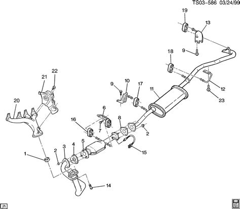 trailblazer exhaust diagram 