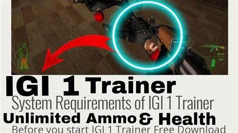 trainer for igi 1, Igi 1 trainer download for unlimited health and ammo. Igi unlimited ammo