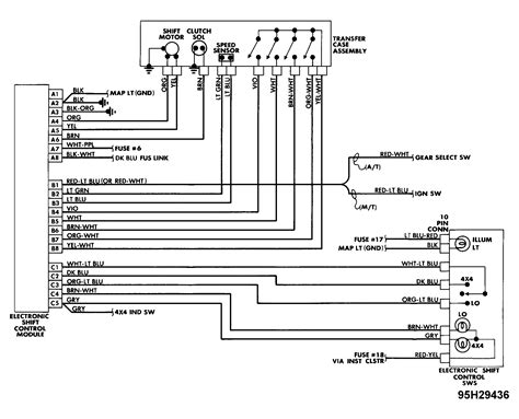 transfer case wiring diagram 