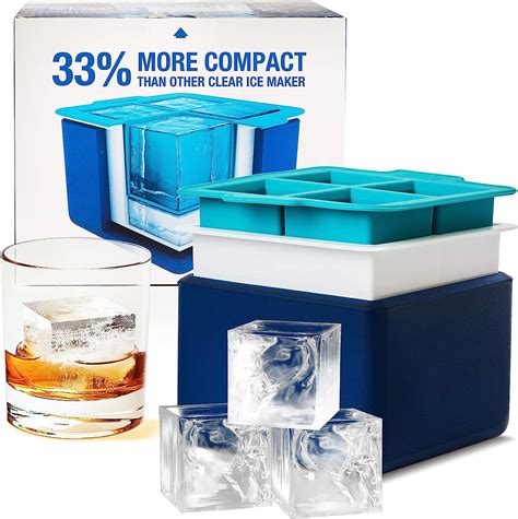 transparent ice cube maker