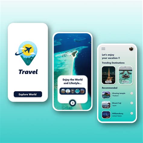 travel map design ui app, Travel app map ui by howard chen for visualmaka on dribbble