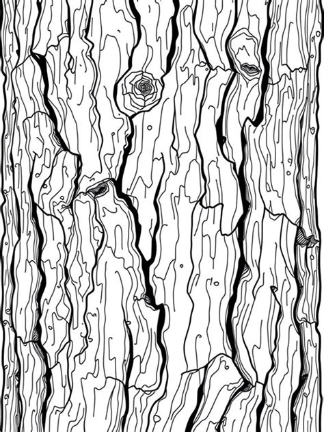 tree bark coloring pages, Cute tree stump cartoon coloring for coloring page outline sketch