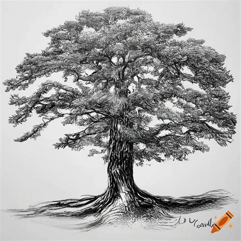 tree drawing black and white, Tree white drawing clip life getdrawings. Tree drawing black and white at getdrawings