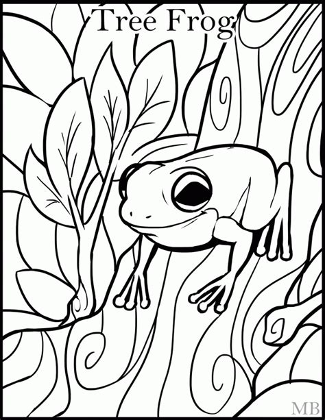 tree frog coloring sheet, Frog coloring pages frogs tree cute printable animal drawings drawing coqui print outline kids animals worksheets color pencil sheets dibujos. Free printable frog coloring pages, frog coloring pictures for