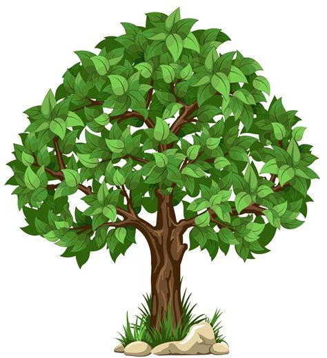 tree in clip art, Tree clipart design illustration 9398028 png