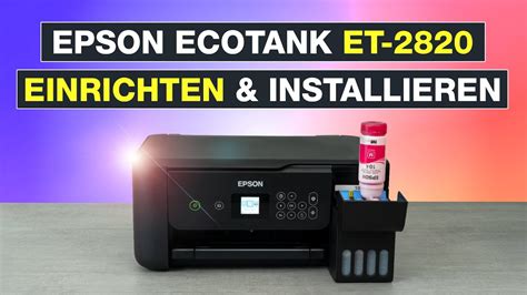 treiber drucker epson et 2820, Ecotank et-2820