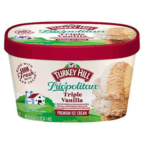 triple vanilla ice cream