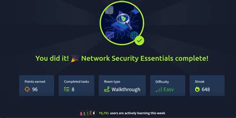 Tryhackme Network Security Walkthrough