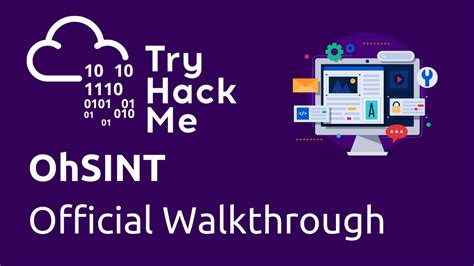 Tryhackme Ohsint Walkthrough