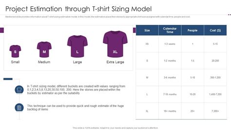Tshirt Size Chart Agile