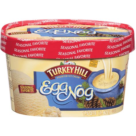 turkey hill eggnog ice cream