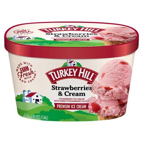 turkey hill strawberry ice cream