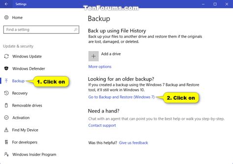 turn off backup windows 10, Backup windows 10 os