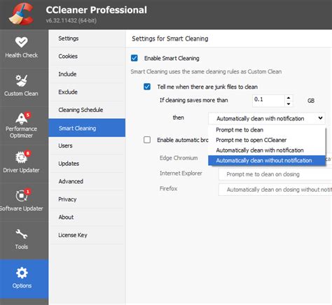 turn off ccleaner automatic cleaning, How to clean up my windows 10 computer : how to fix common ccleaner. Disable ccleaner software versions automatic updates tip askvg notifications uncheck option send also there when