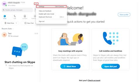 turn off skype app, How to turn on or off automatic image download on skype for windows