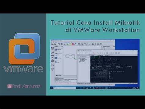 tutorial mikrotik di vmware workstation, Vmware mikrotik workstation instal iso masukan. Cara install mikrotik routeros di vmware workstation