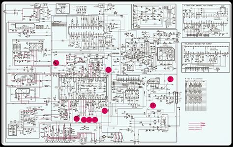 tv repair schematic diagram 