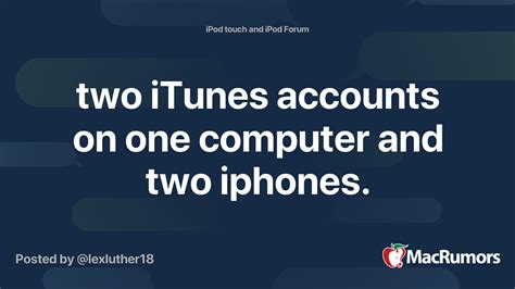 two itunes accounts on one computer, Itunes computer set two ipad accounts wipe passcode settings factory without. How to set up two itunes accounts on one computer